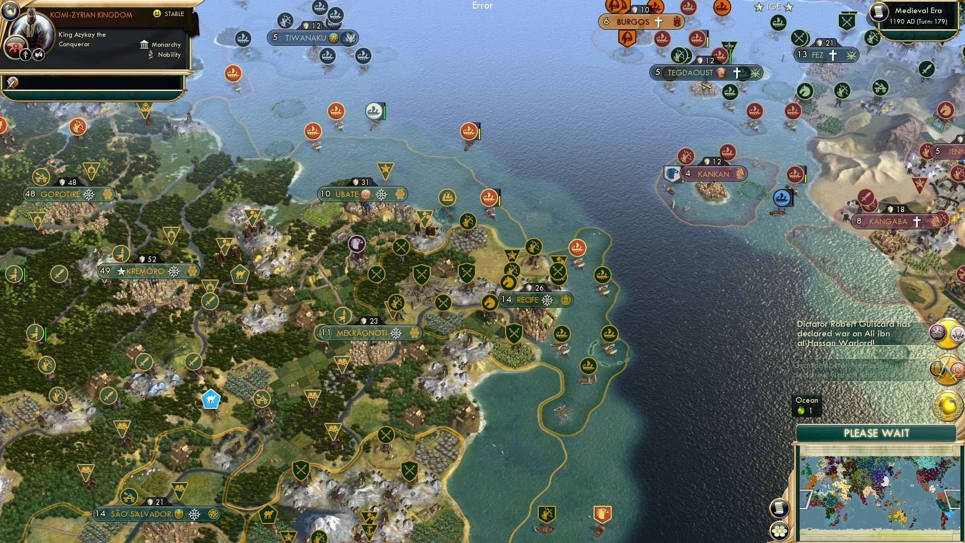 CBR In-Game Screenshot of Ruh-Roh, Recife