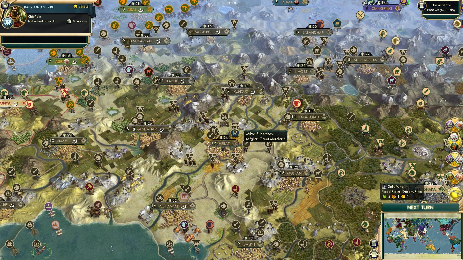 CBR In-Game Screenshot of The Chocolate Prince