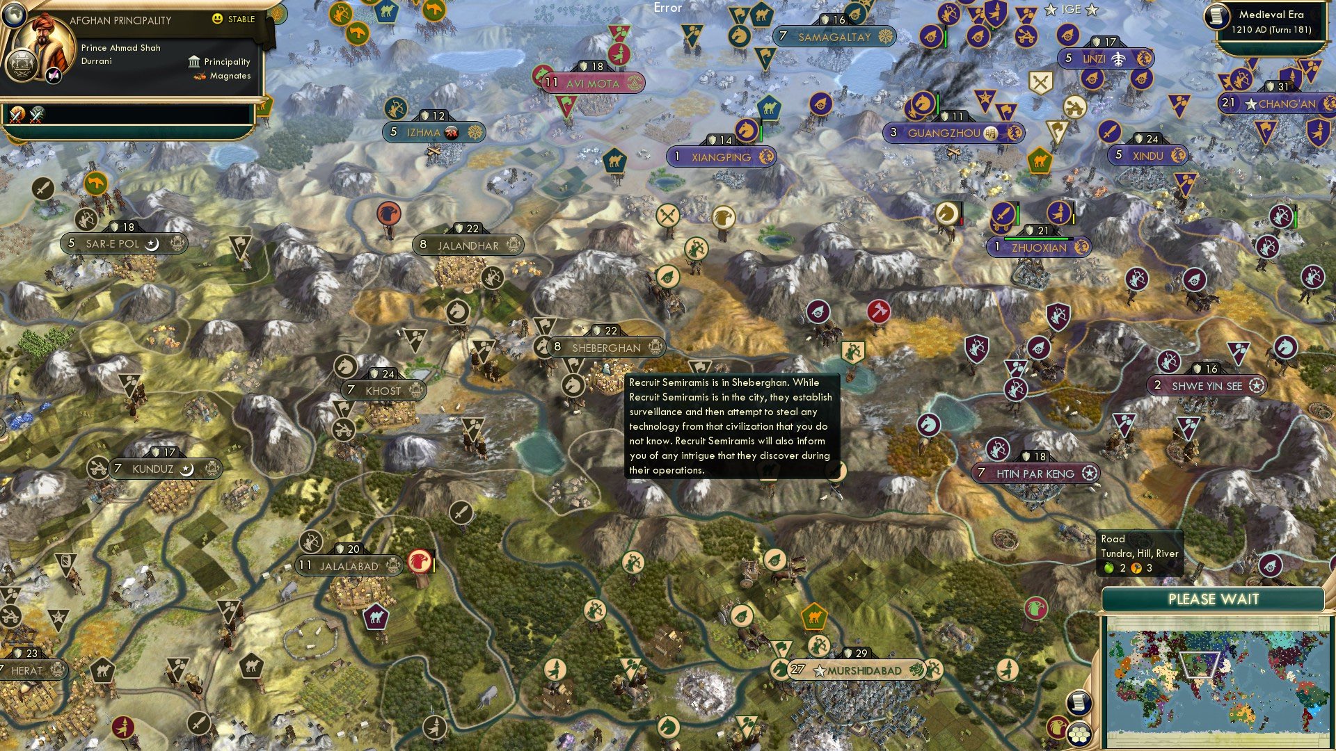 CBR In-Game Screenshot of The Afghan Asset