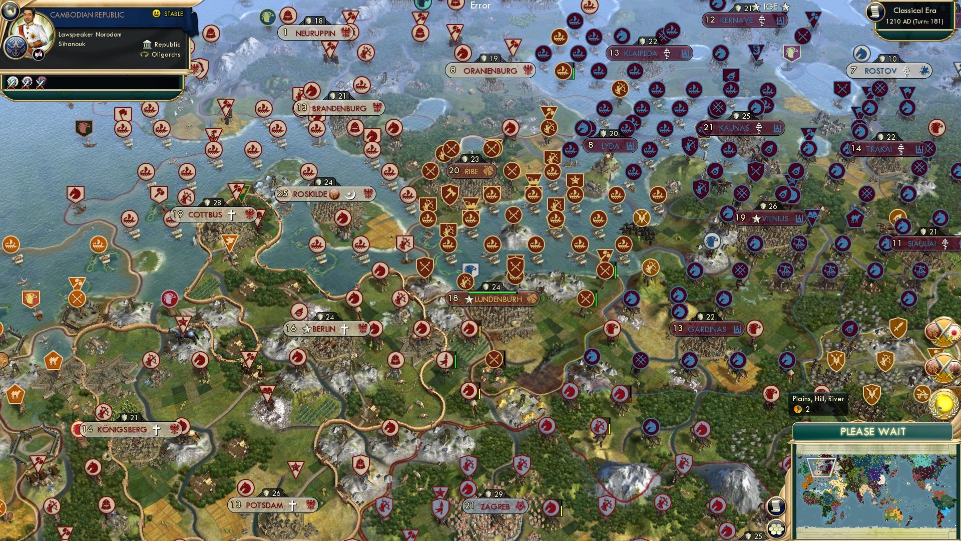 CBR In-Game Screenshot of The Great Declarer