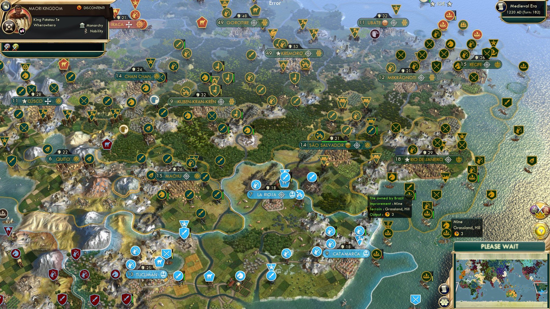 CBR In-Game Screenshot of El Estancamiento