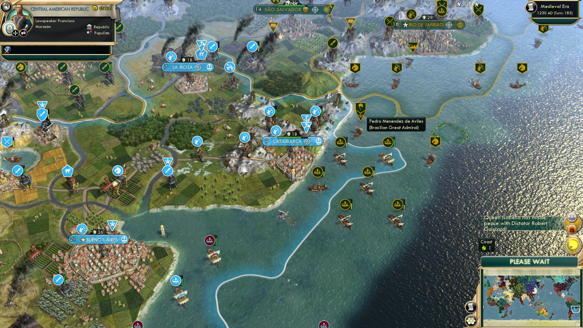 CBR In-Game Screenshot of Conquistadoring Catamarca
