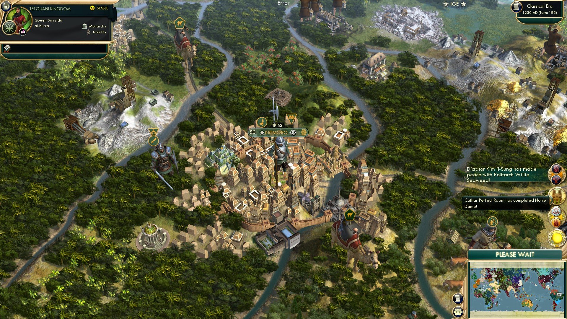 CBR In-Game Screenshot of We’re all very impressed, Raoni