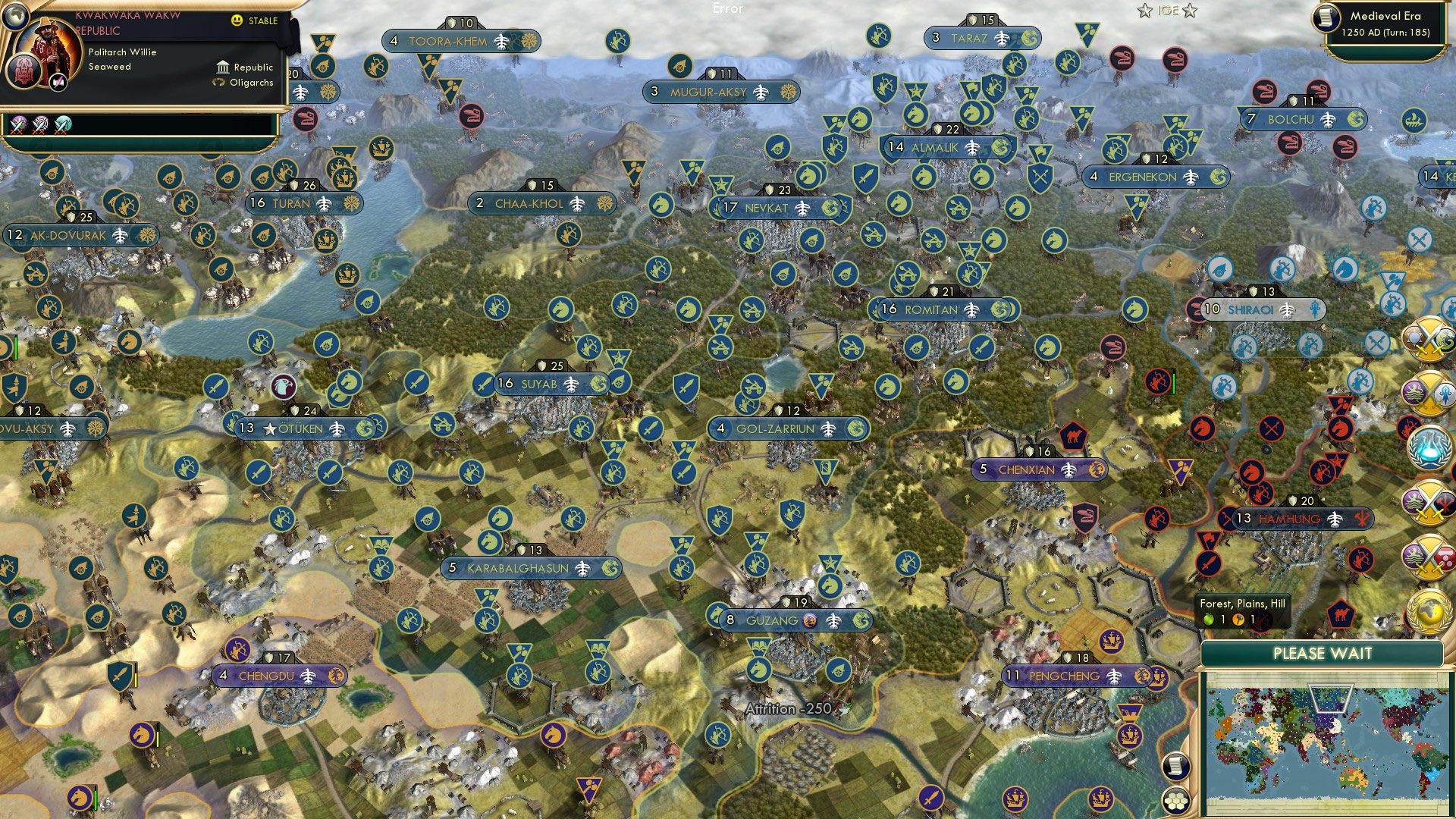 CBR In-Game Screenshot of Tundra Jocks