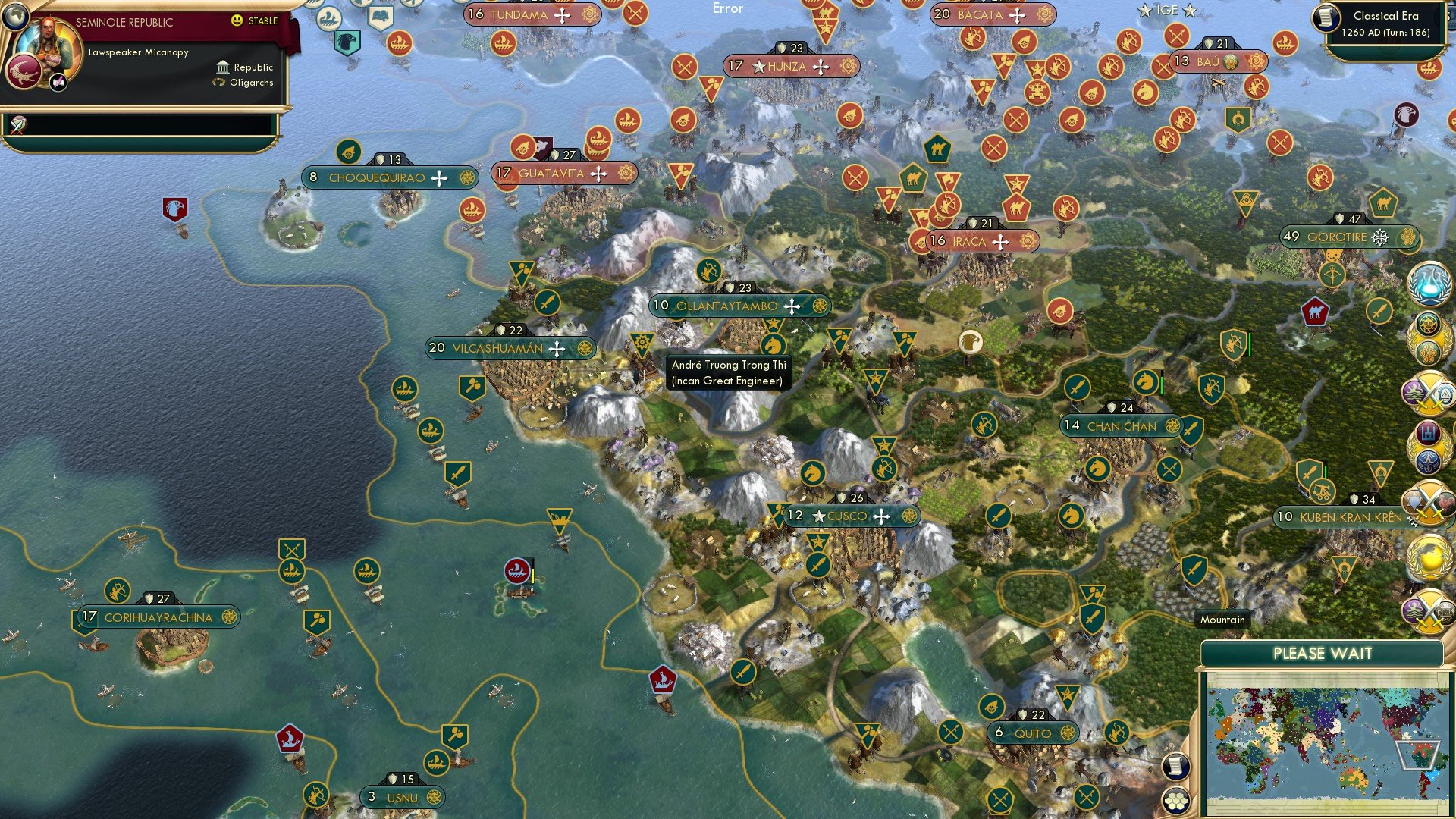 CBR In-Game Screenshot of Born a tad too early…