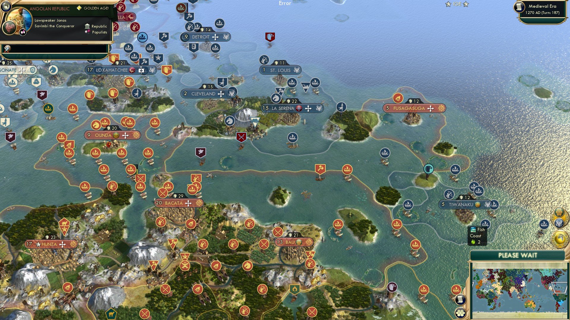 CBR In-Game Screenshot of Cruising in Uncertain Weather