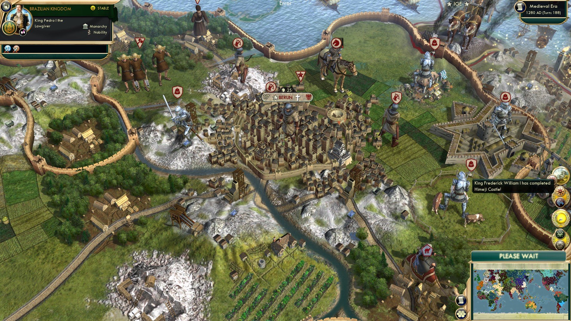 CBR In-Game Screenshot of The Shogun of Brandenburg