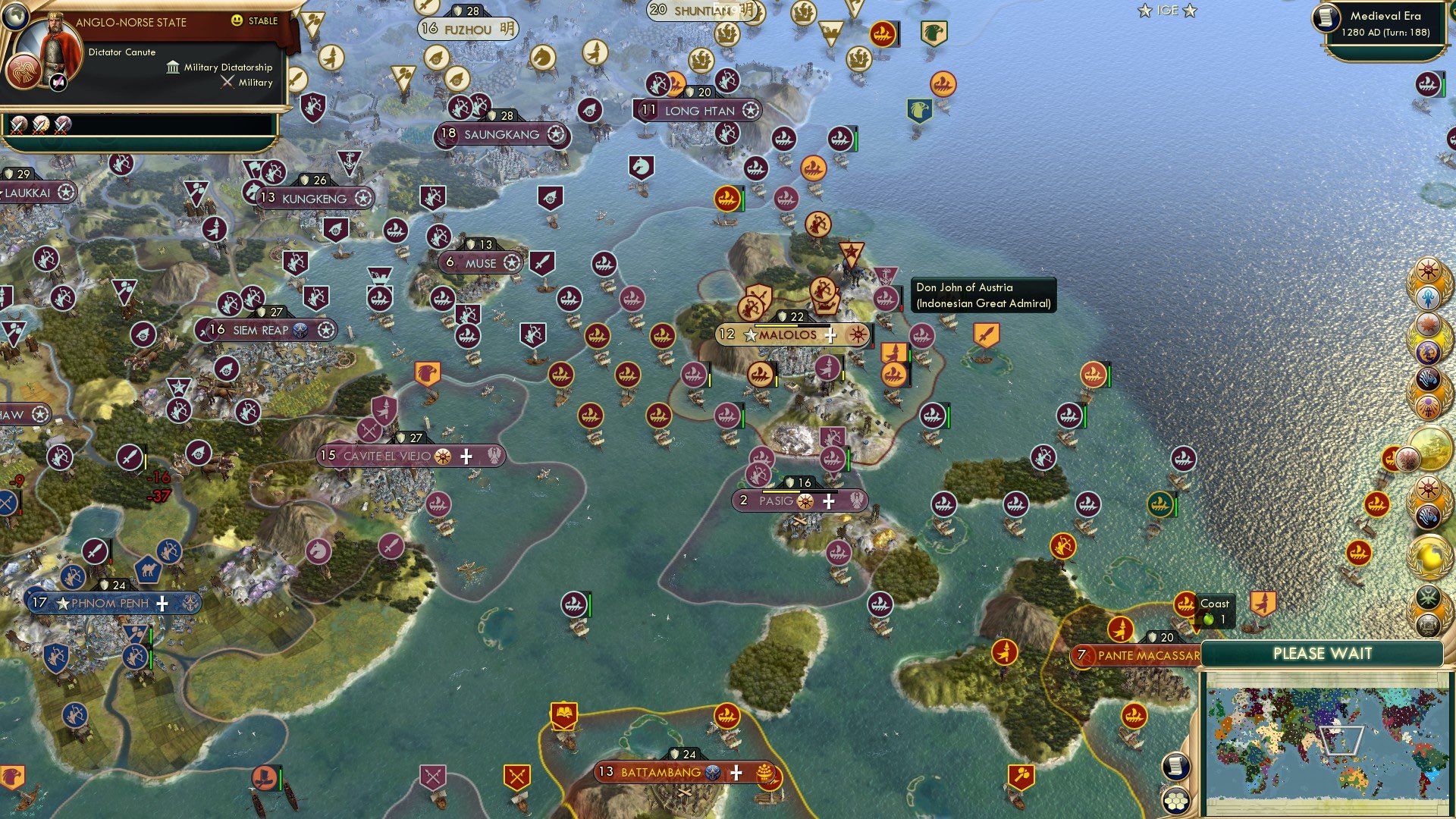 CBR In-Game Screenshot of Not Quite Lepanto