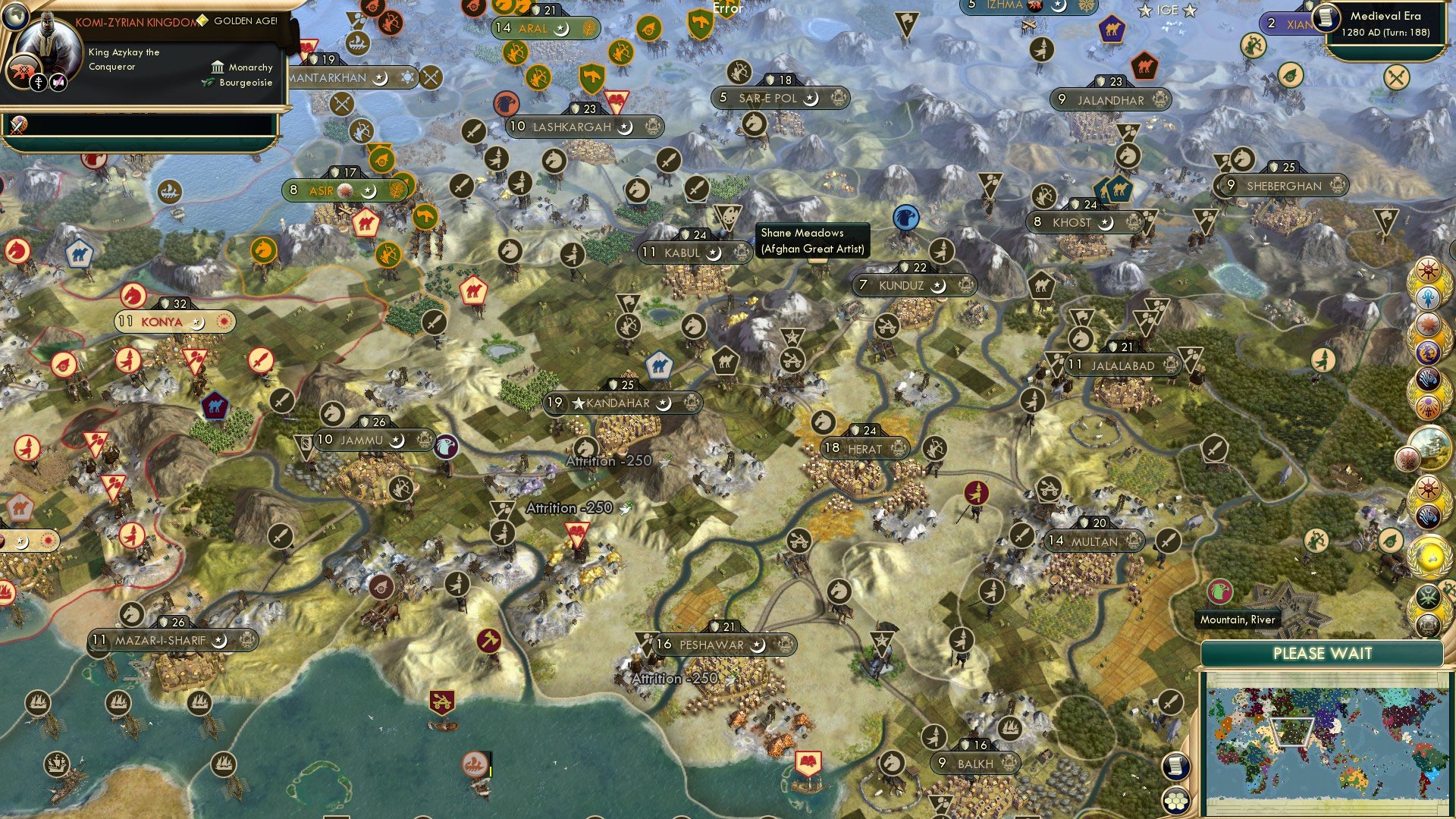 CBR In-Game Screenshot of Durrani has some cult taste