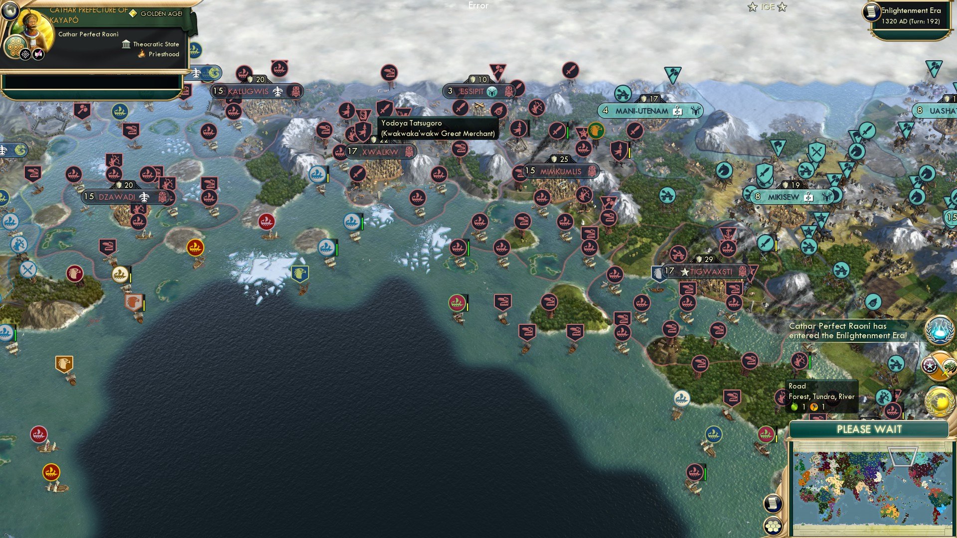 CBR In-Game Screenshot of Kwaka Shaka Laka!