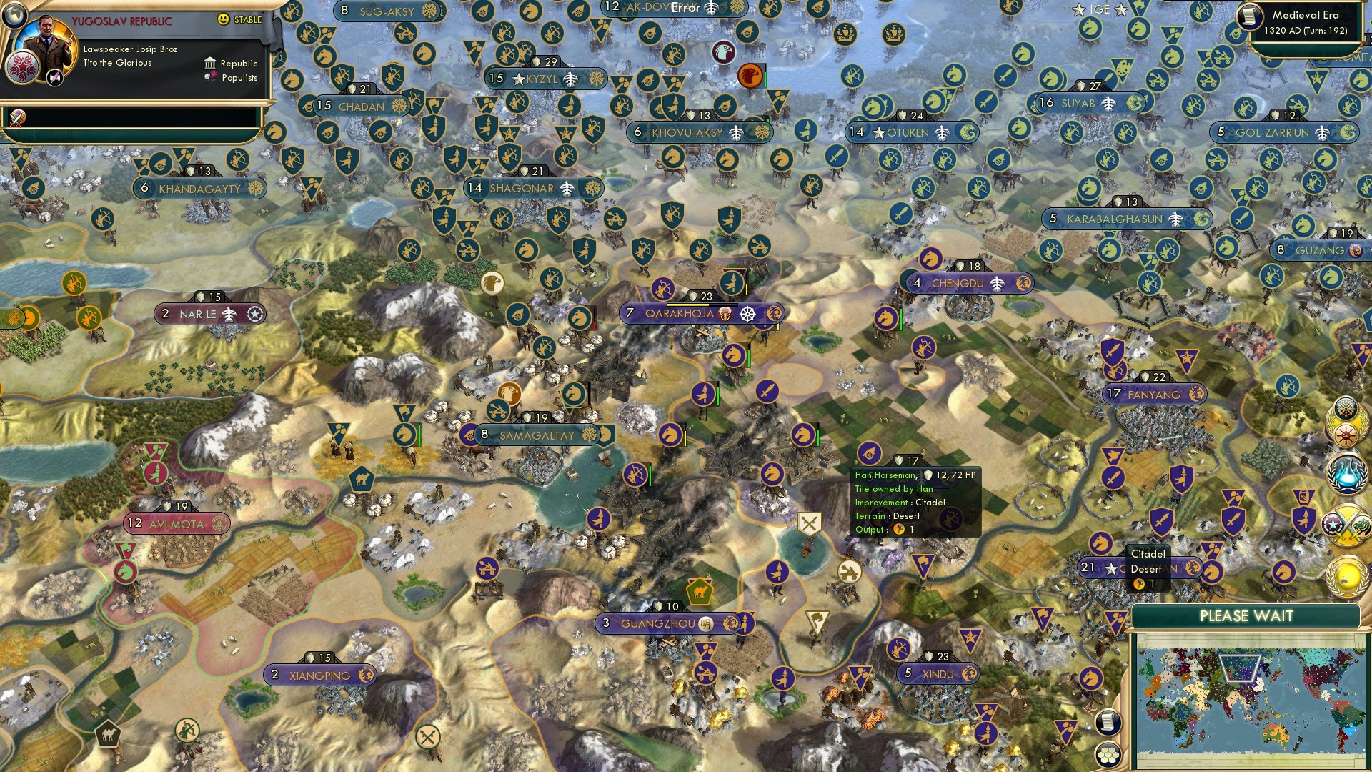 CBR In-Game Screenshot of War On The Barbarian Frontier