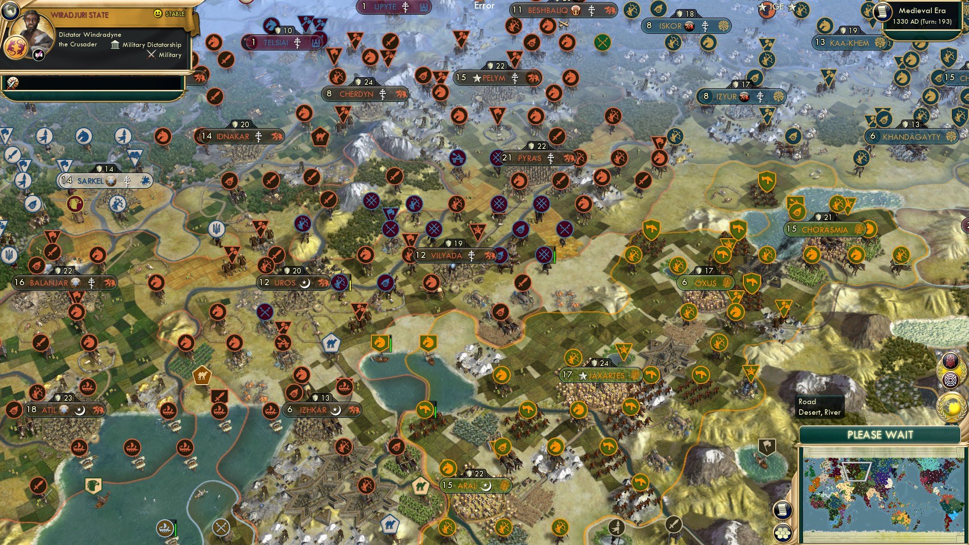 CBR In-Game Screenshot of Well Past The Permian Age