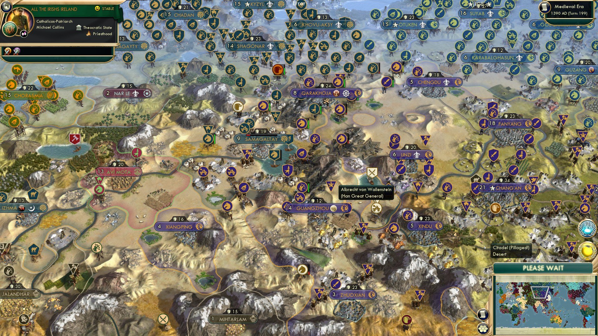 CBR In-Game Screenshot of Decisive Han Victory