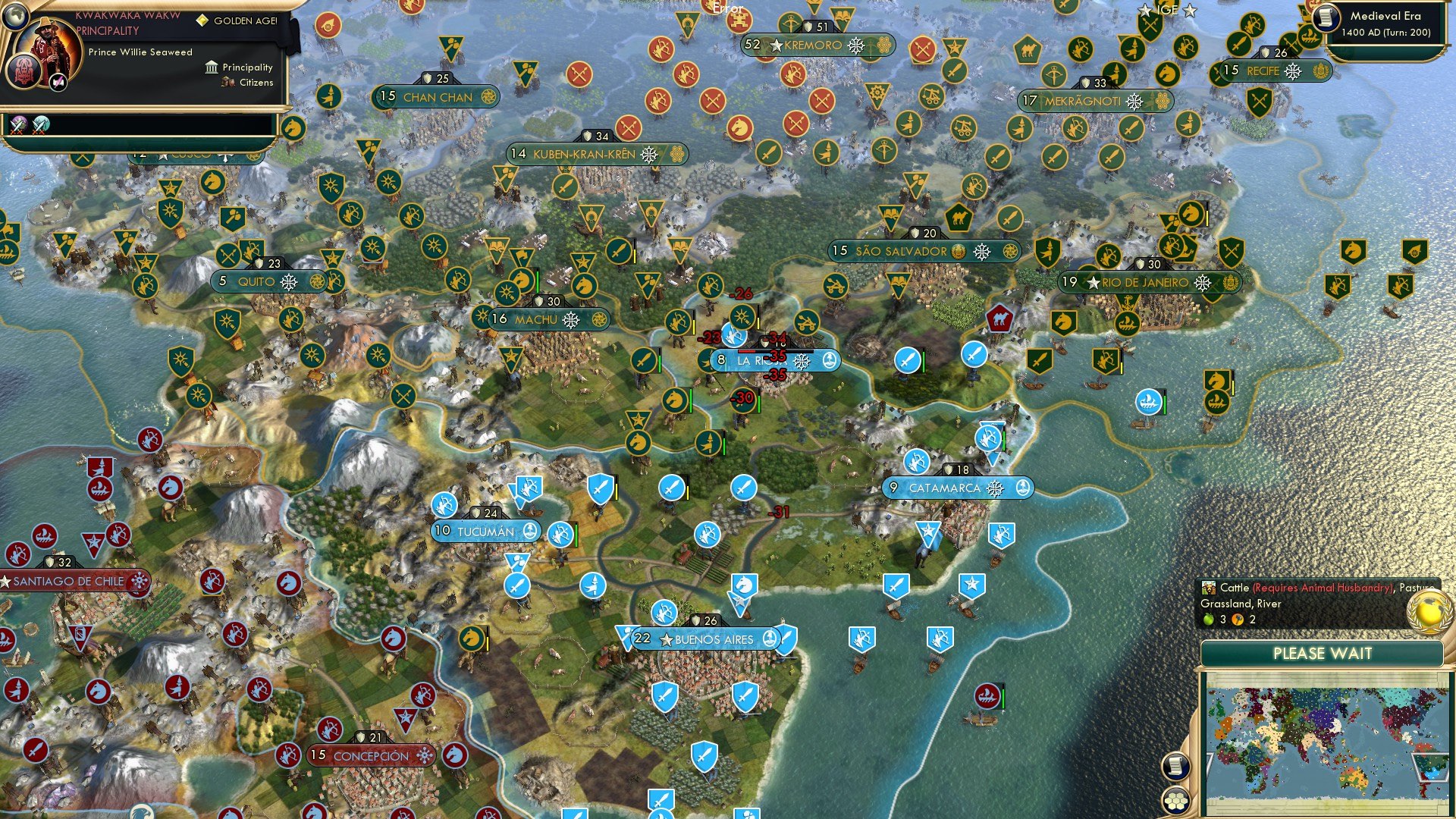 CBR In-Game Screenshot of The Argentine Connection