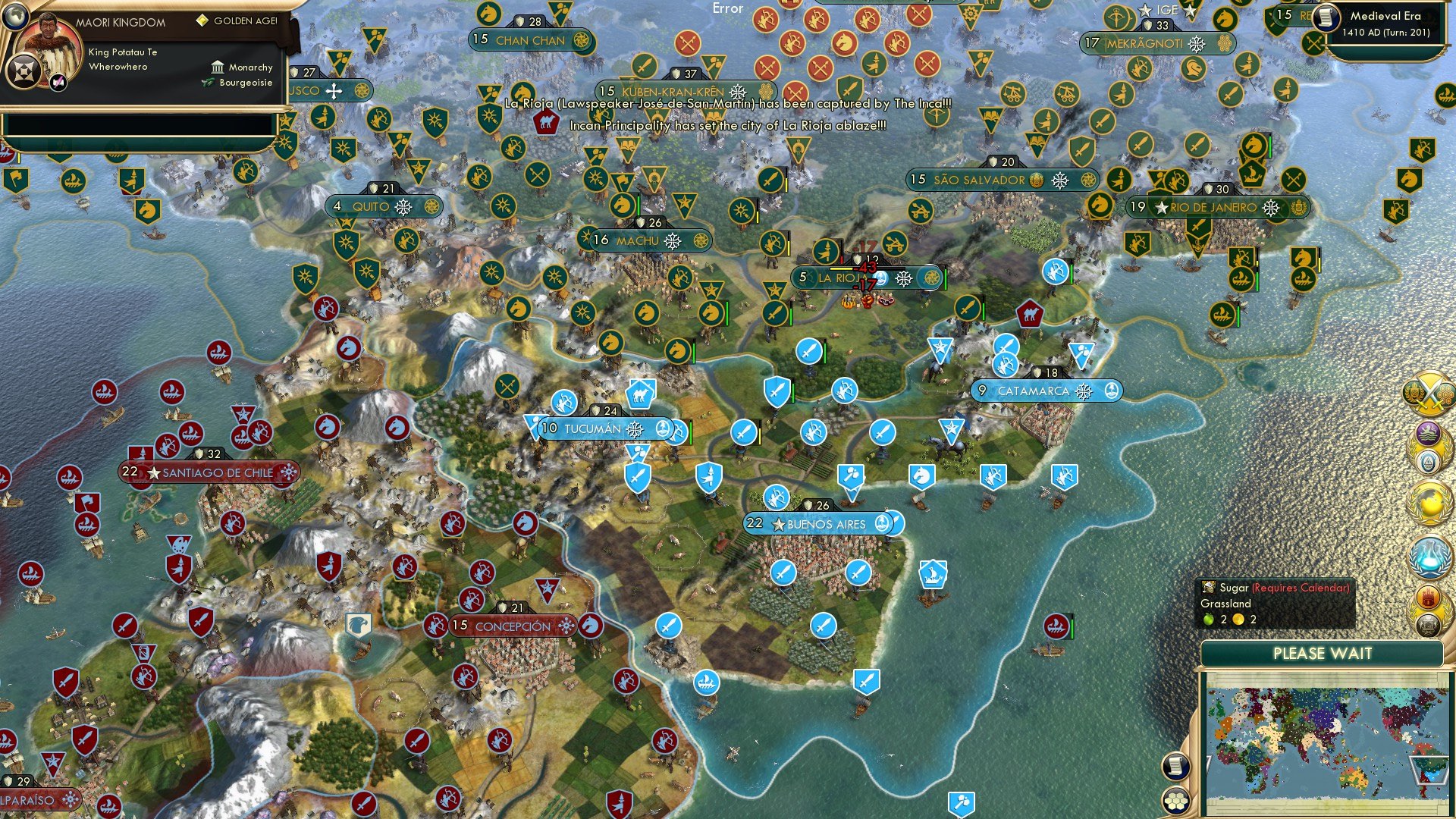 CBR In-Game Screenshot of Connection Established