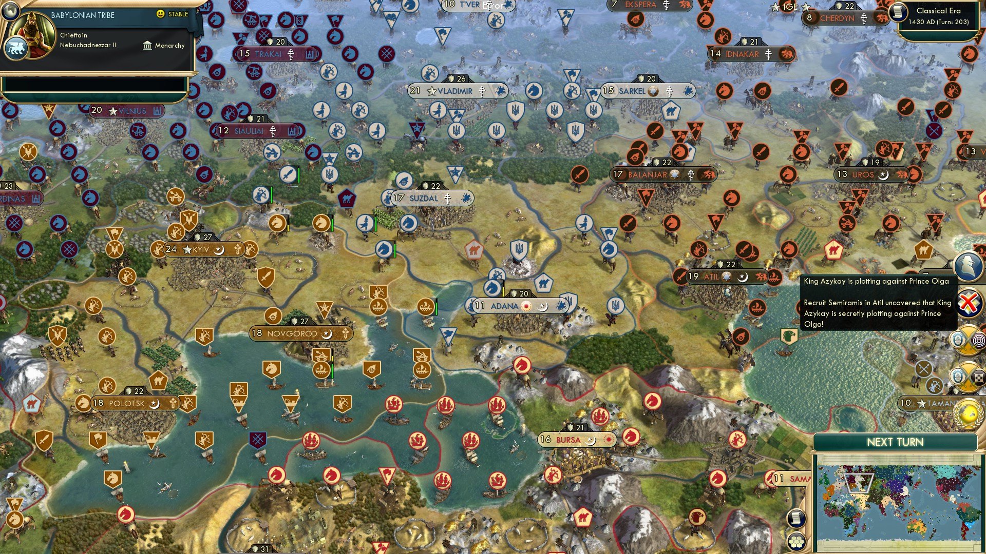 CBR In-Game Screenshot of Strangest Friendship So Far