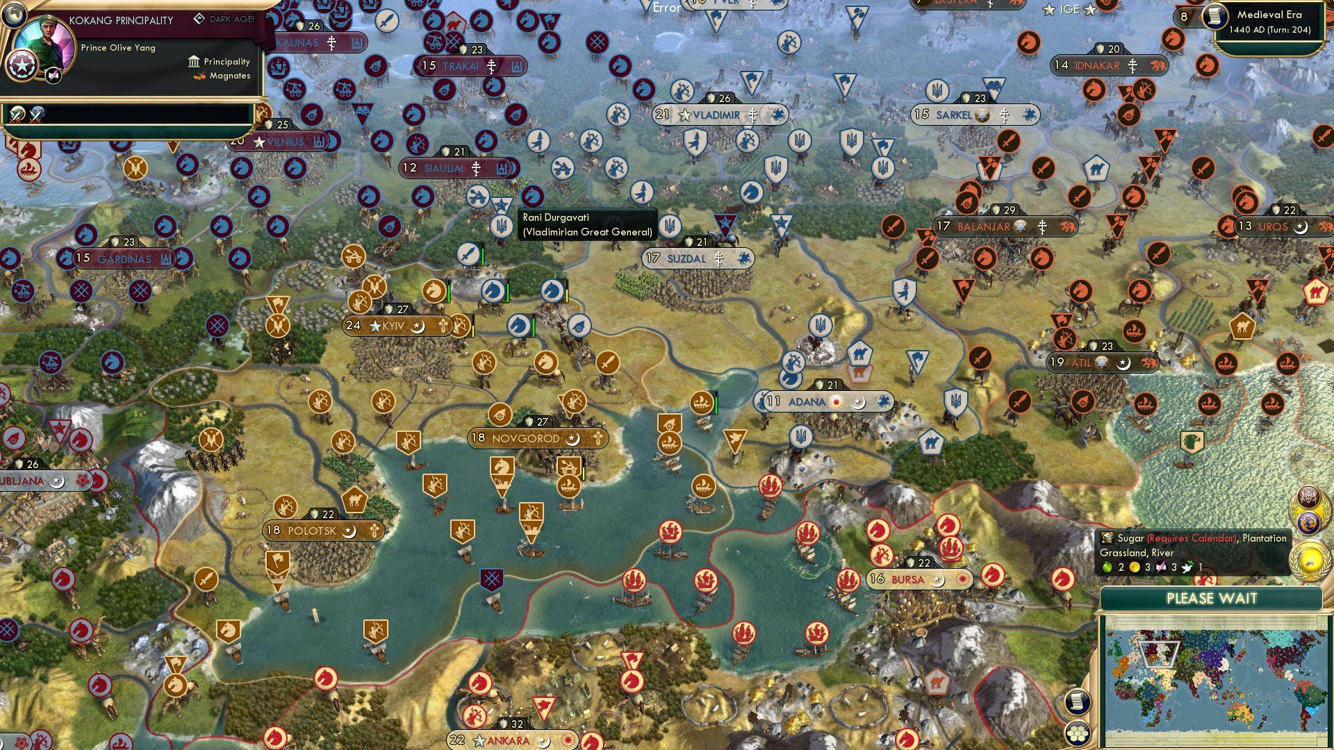 CBR In-Game Screenshot of Price Of A Mile