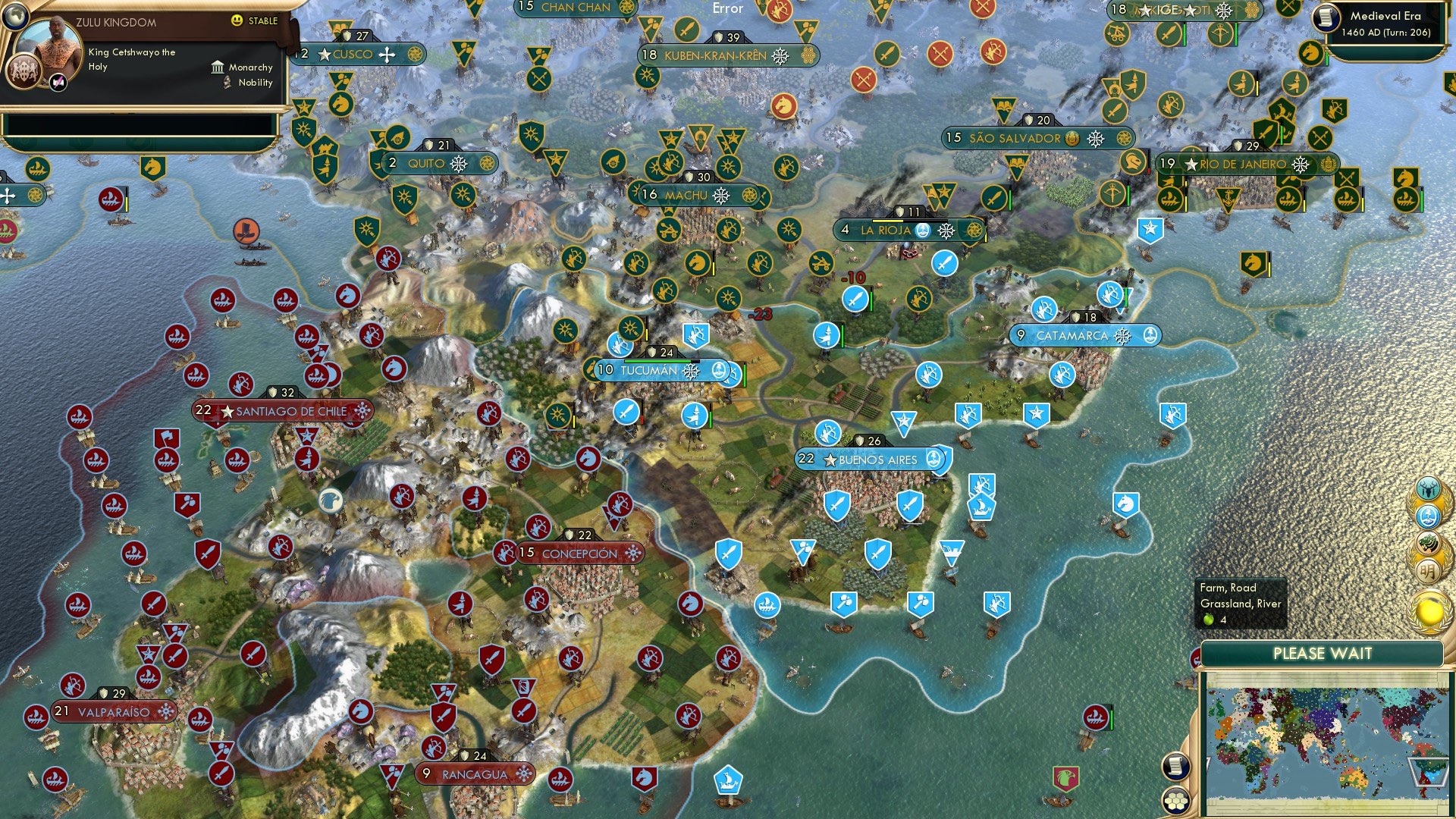 CBR In-Game Screenshot of Tuckering for Tucuman