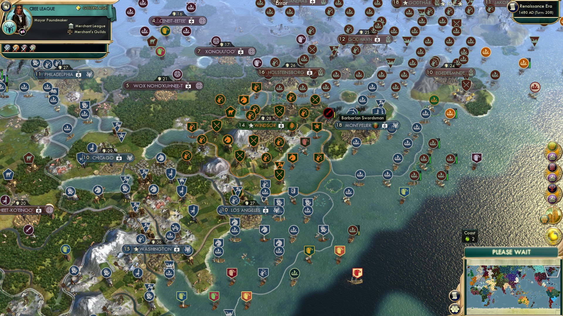 CBR In-Game Screenshot of Dark Down North