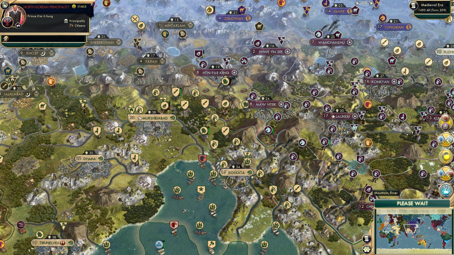 CBR In-Game Screenshot of Why is all of India a demilitarized zone?