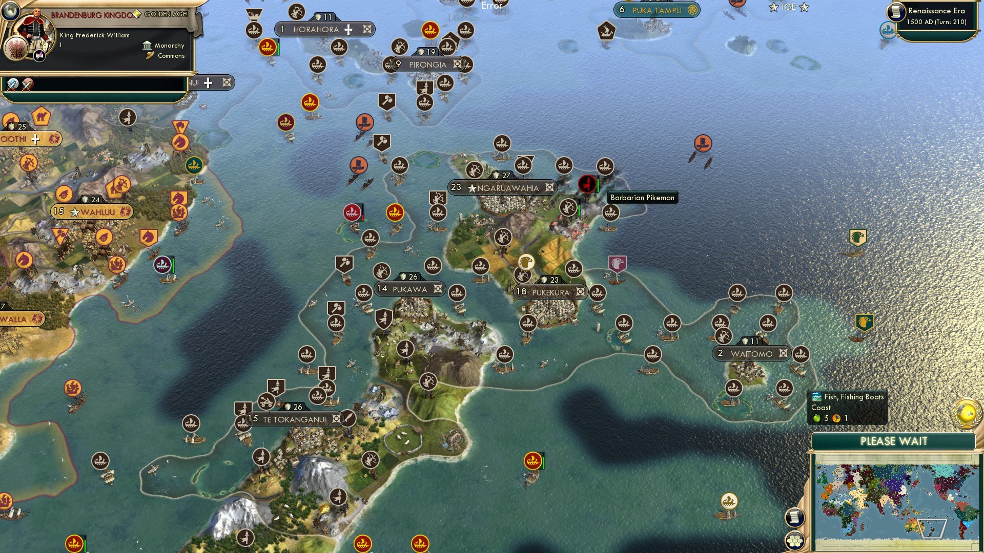 CBR In-Game Screenshot of Golden Revolt
