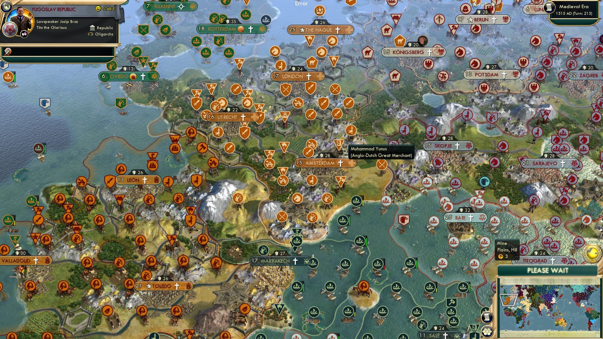 CBR In-Game Screenshot of Against impoverishment