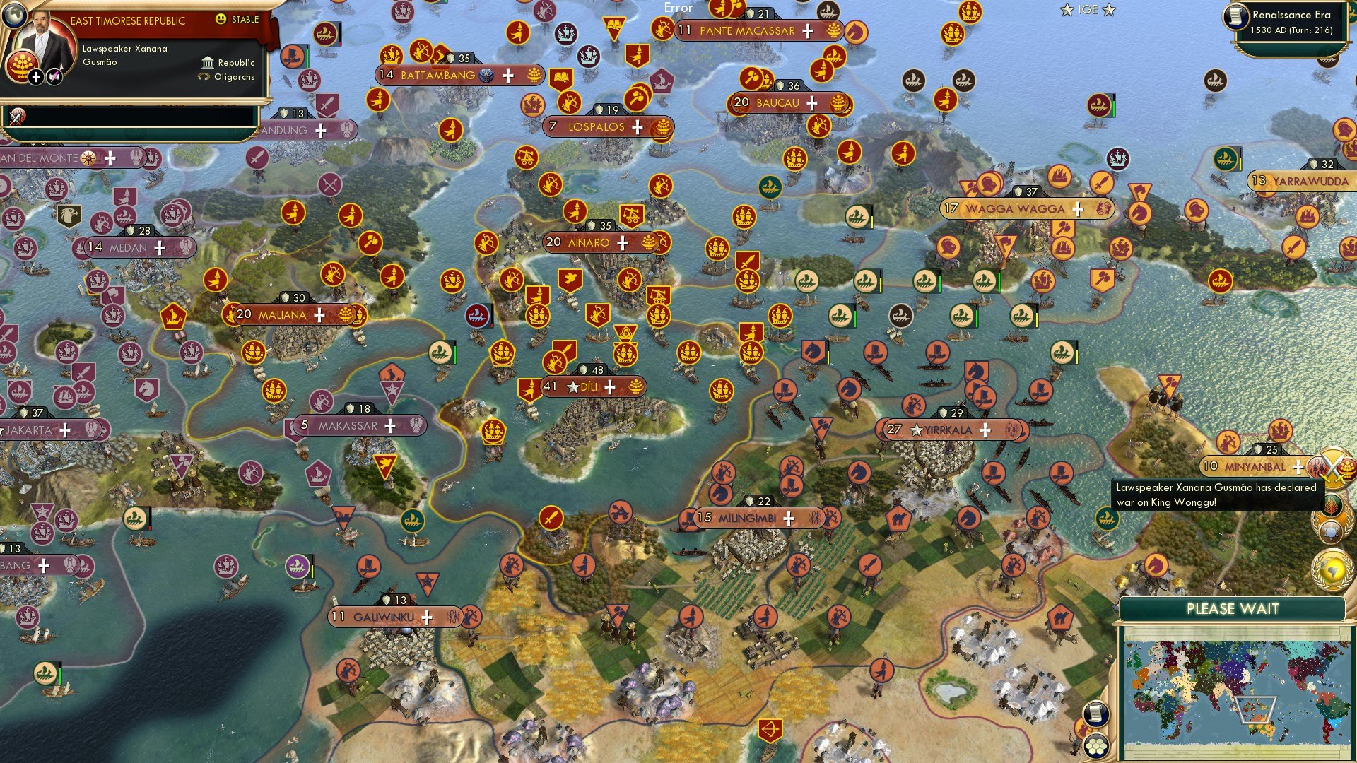 CBR In-Game Screenshot of Lambs to the slaughter…