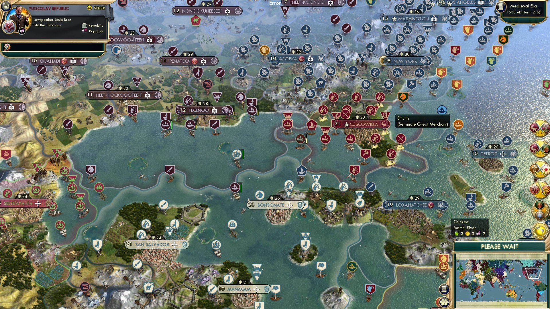 CBR In-Game Screenshot of Wide and weak