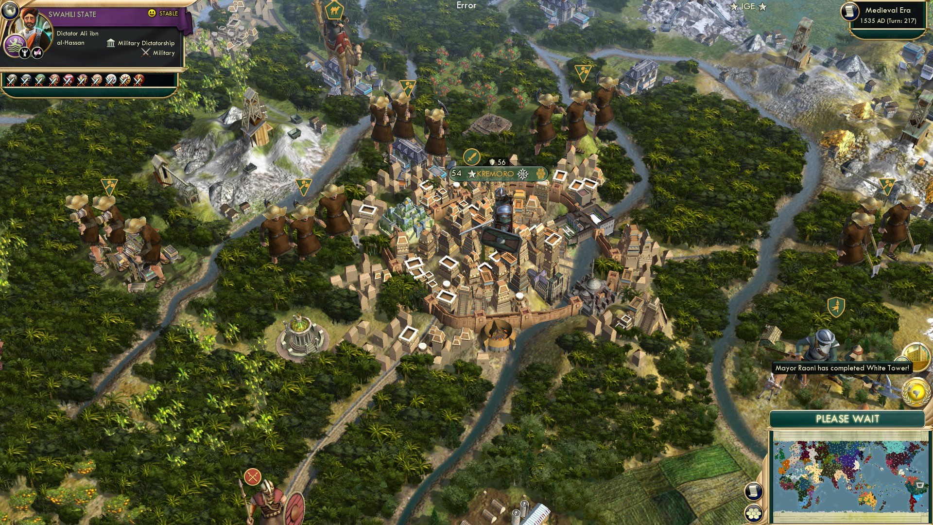 CBR In-Game Screenshot of Mayor (???)