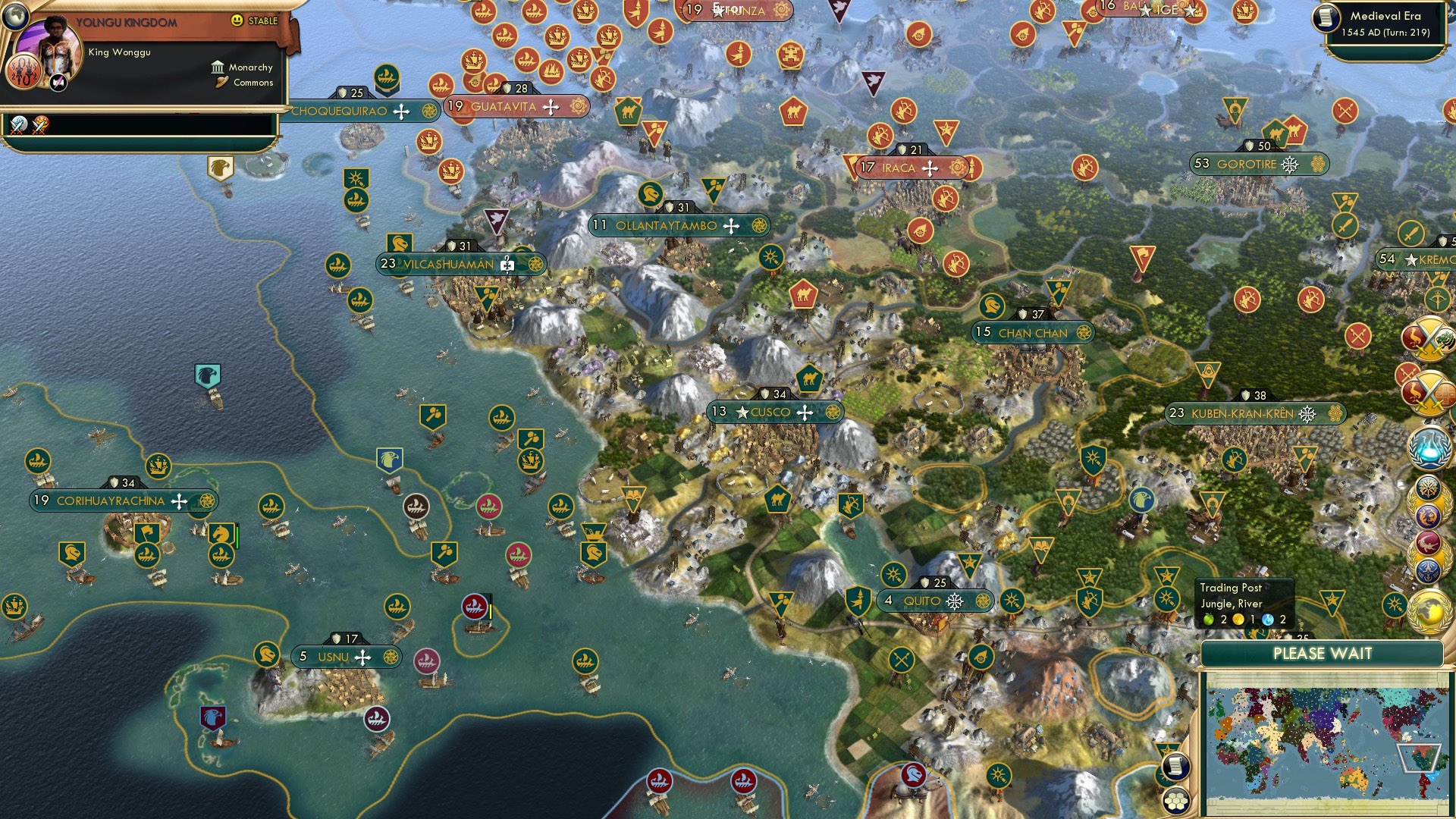 CBR In-Game Screenshot of An old core