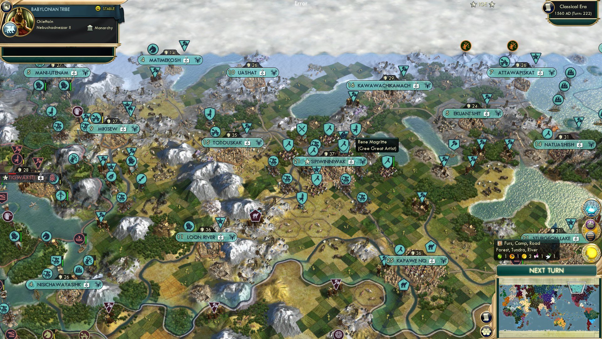 CBR In-Game Screenshot of So close now…