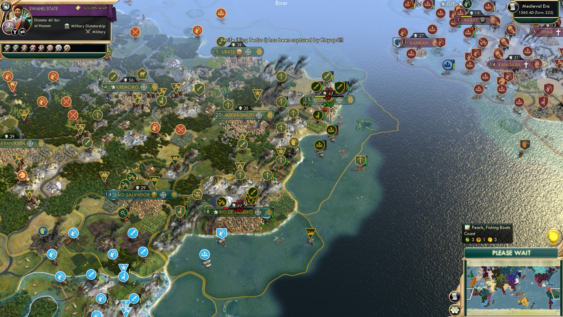 CBR In-Game Screenshot of Still dying; still keeping up