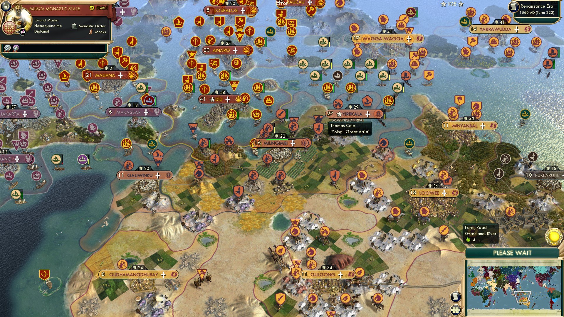 CBR In-Game Screenshot of Successful bait