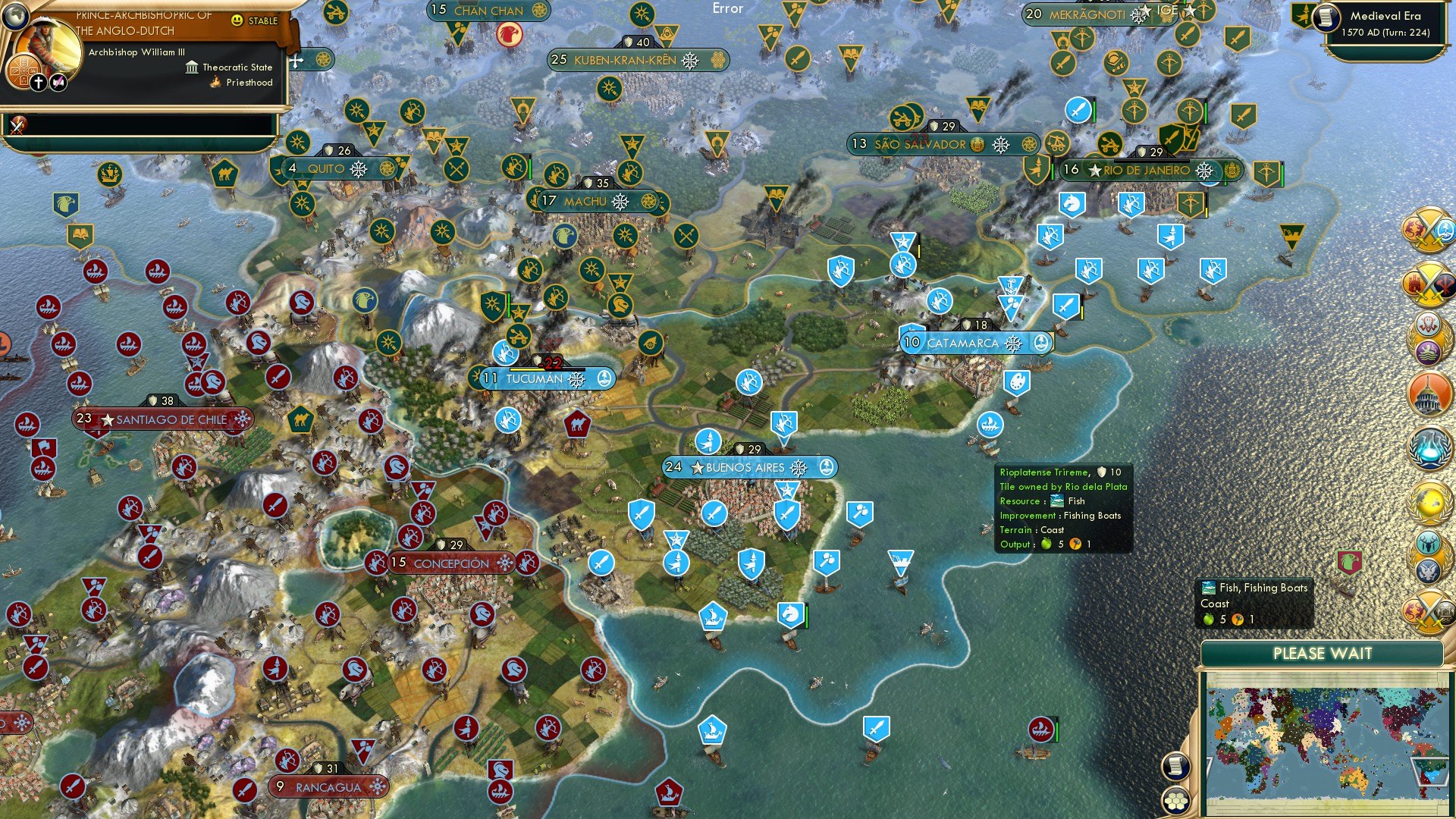 CBR In-Game Screenshot of A genius of grand strategy