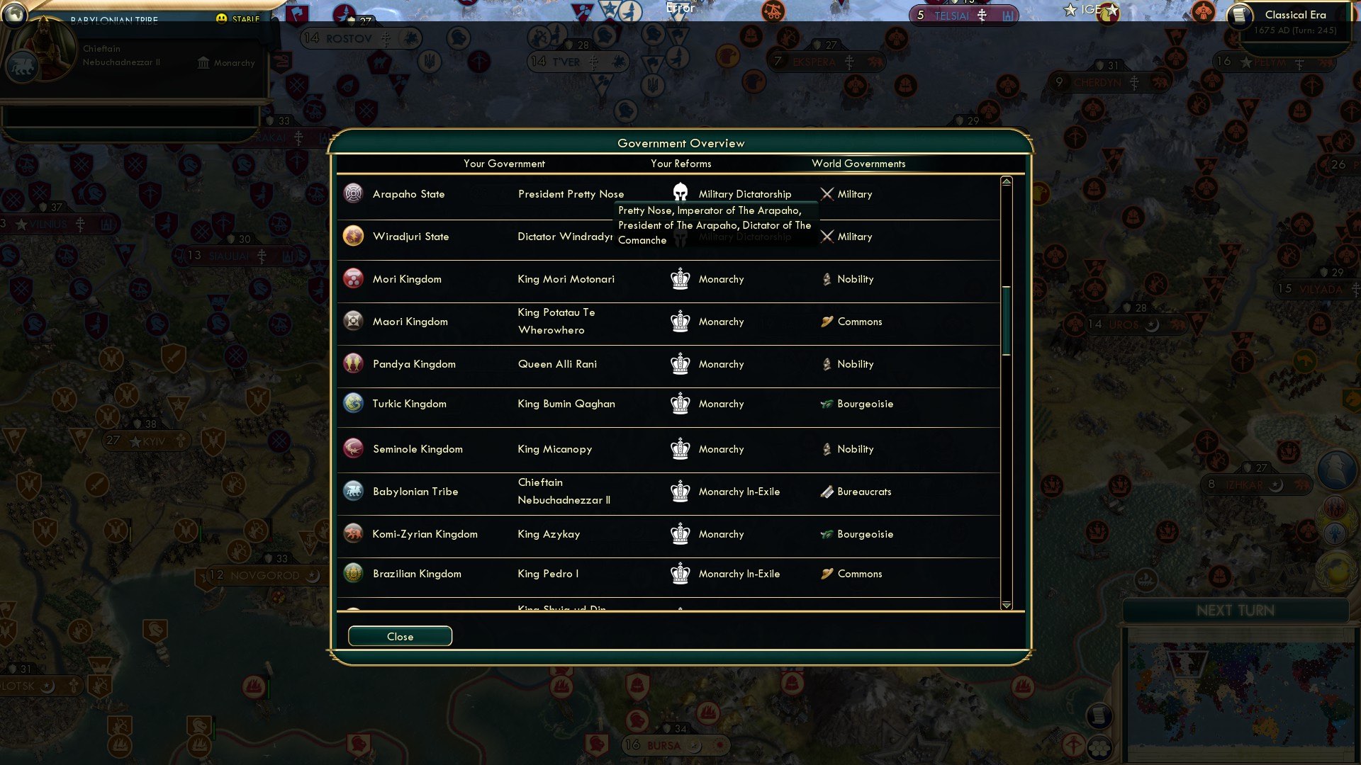 CBR In-Game Screenshot of She’s looking down her pretty nose at us