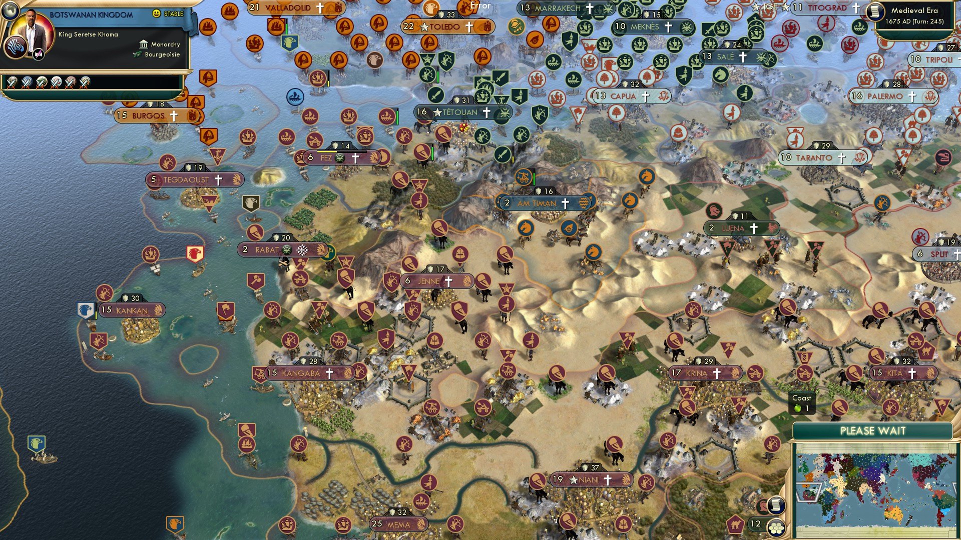 CBR In-Game Screenshot of Btw If I Use The Accented “é” In “Tetouan” It Means I’m Referring To The City And If I Don’t Then I’m Referring To The Civ