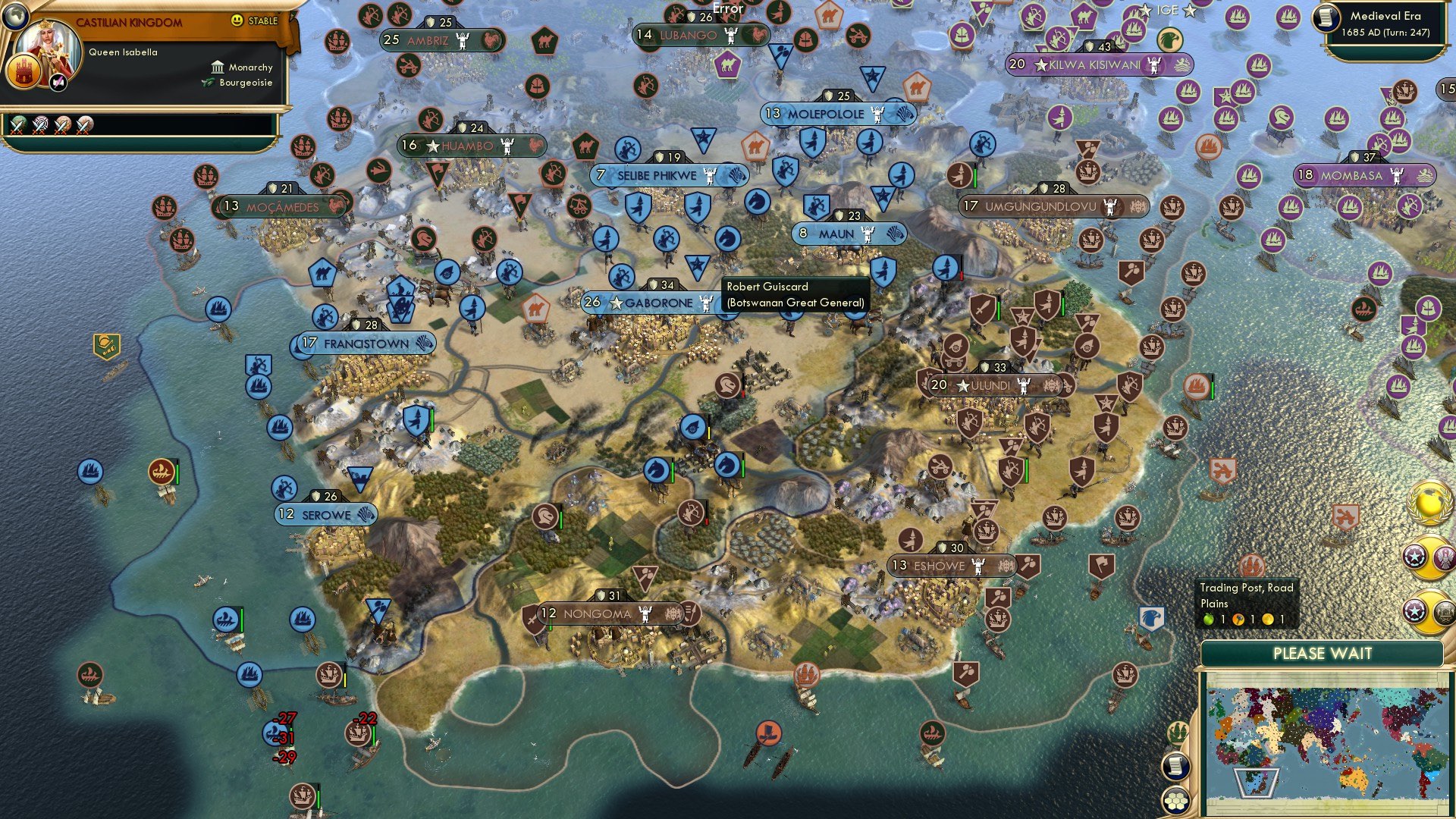 CBR In-Game Screenshot of From Norway to Normandy to Sicily to…?