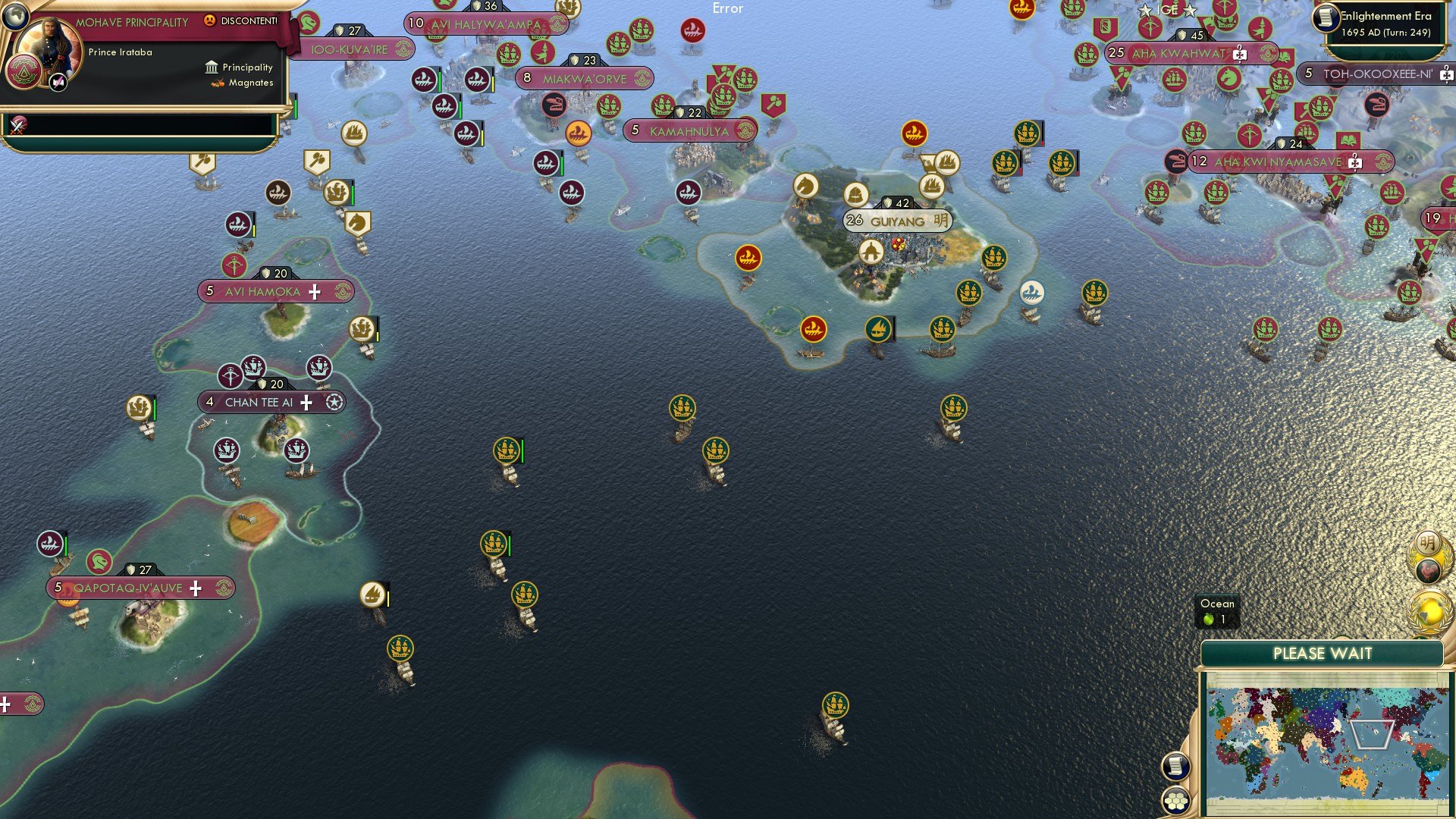 CBR In-Game Screenshot of Zheng He’s Ambition