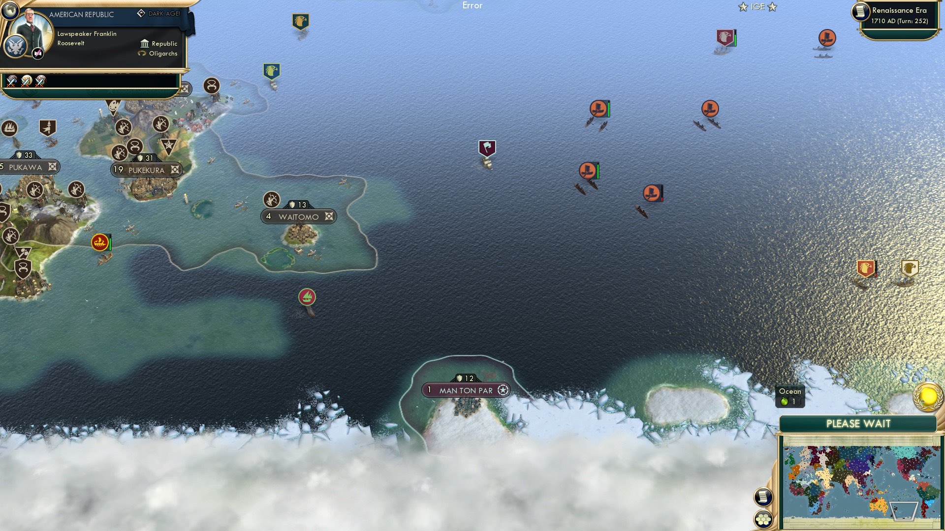 CBR In-Game Screenshot of Penguins on Drugs