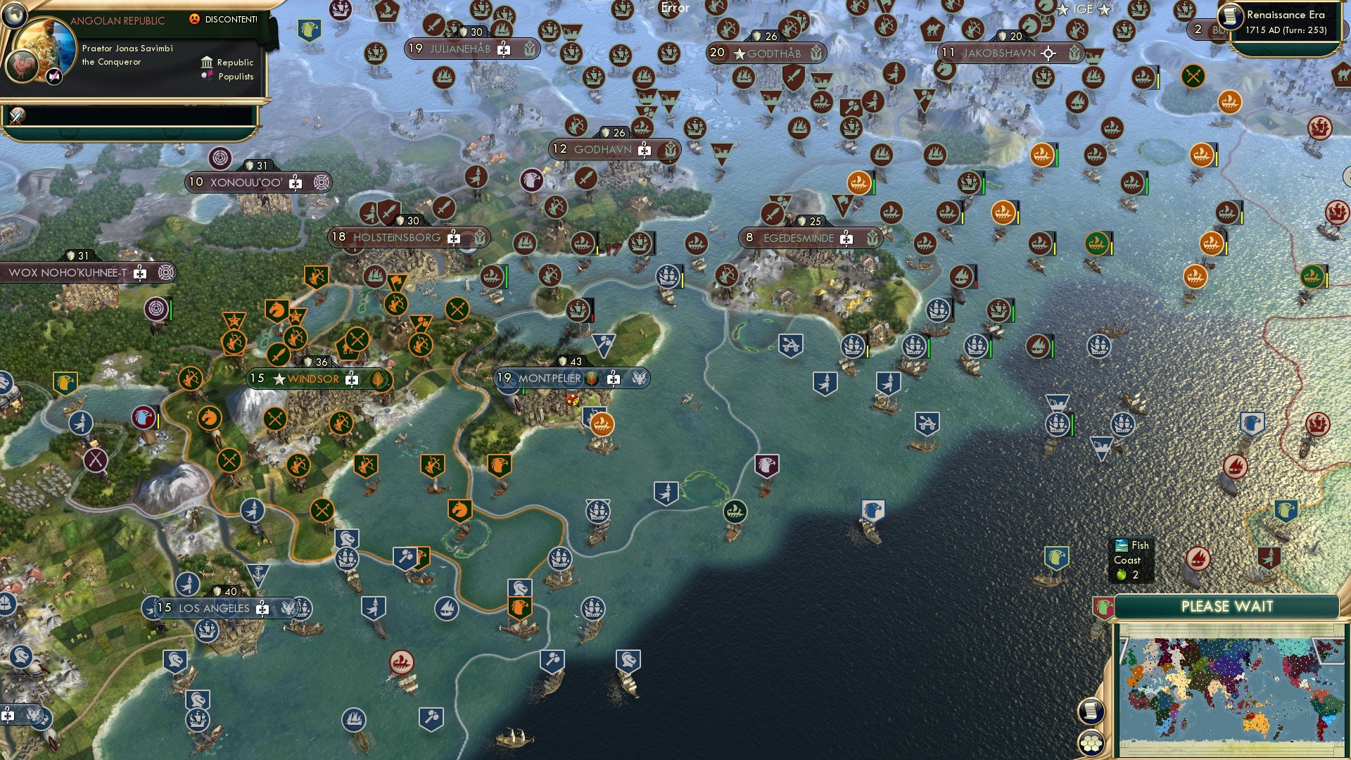 CBR In-Game Screenshot of The Battle of Newfoundland… well… Oldfoundland