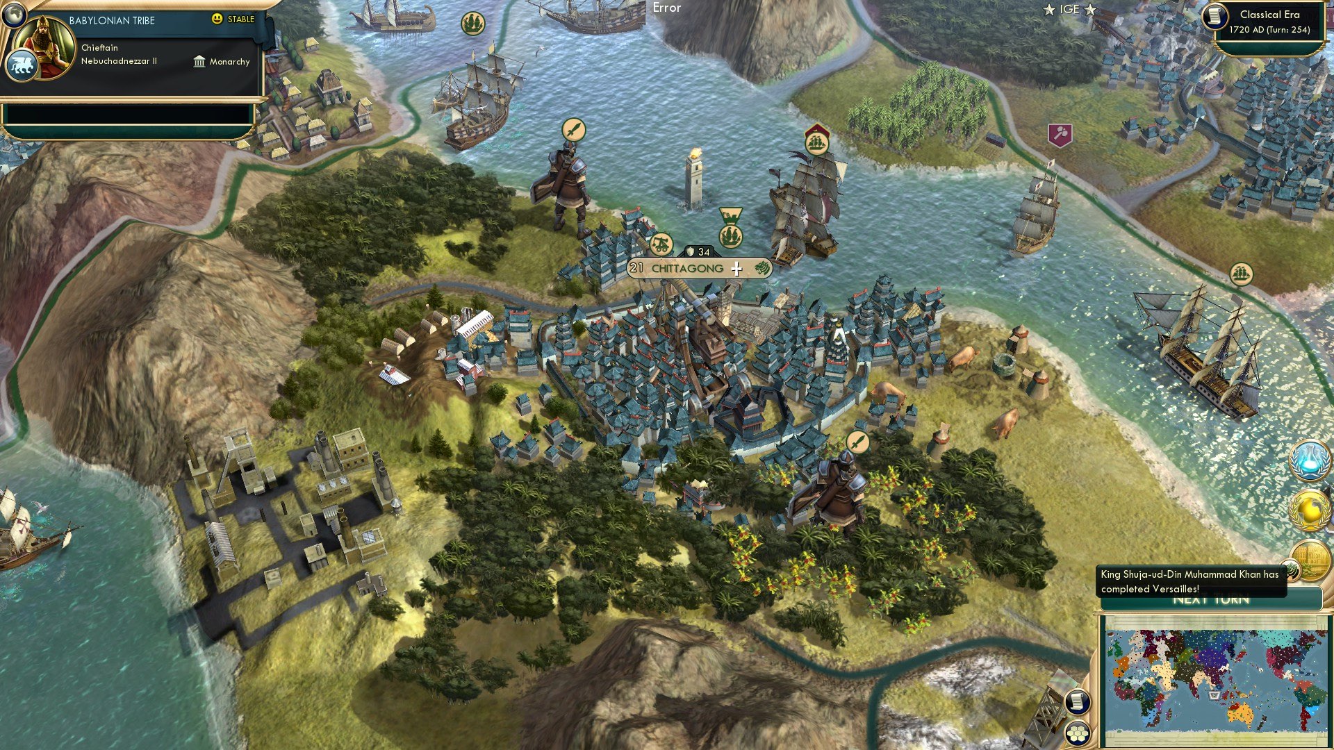 CBR In-Game Screenshot of The Rogue of Versailles