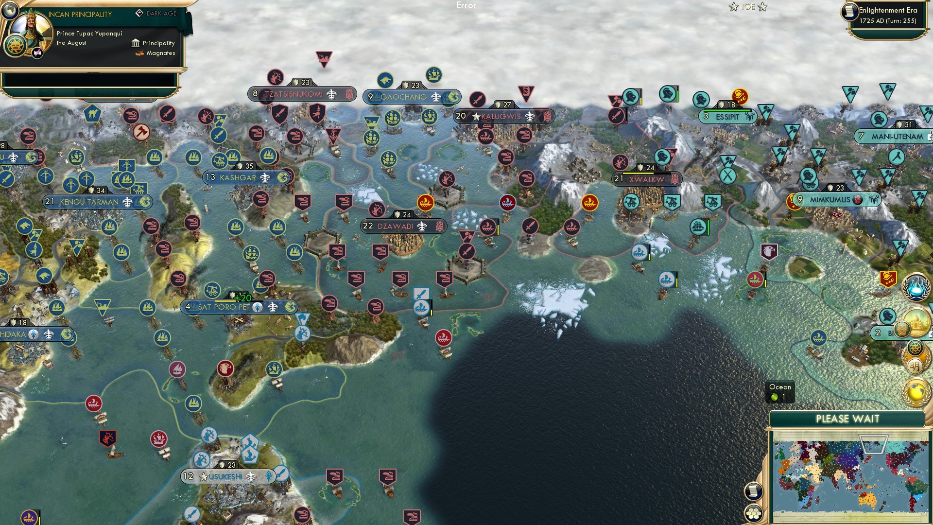 CBR In-Game Screenshot of You’ve Got an Army, But We’ve Got a Mountain