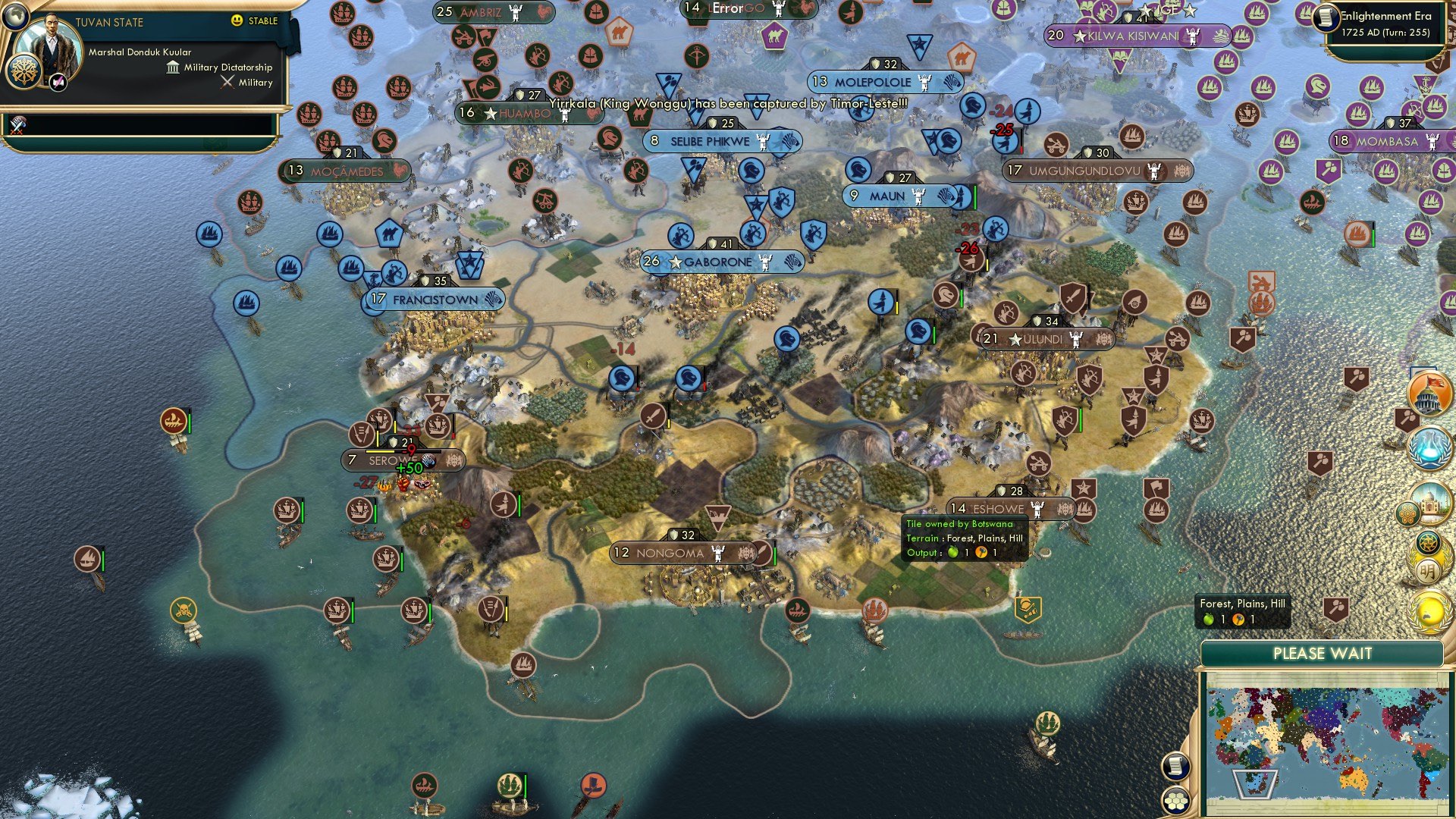 CBR In-Game Screenshot of Serowe Escape: Cetshwayo’s Last Reward