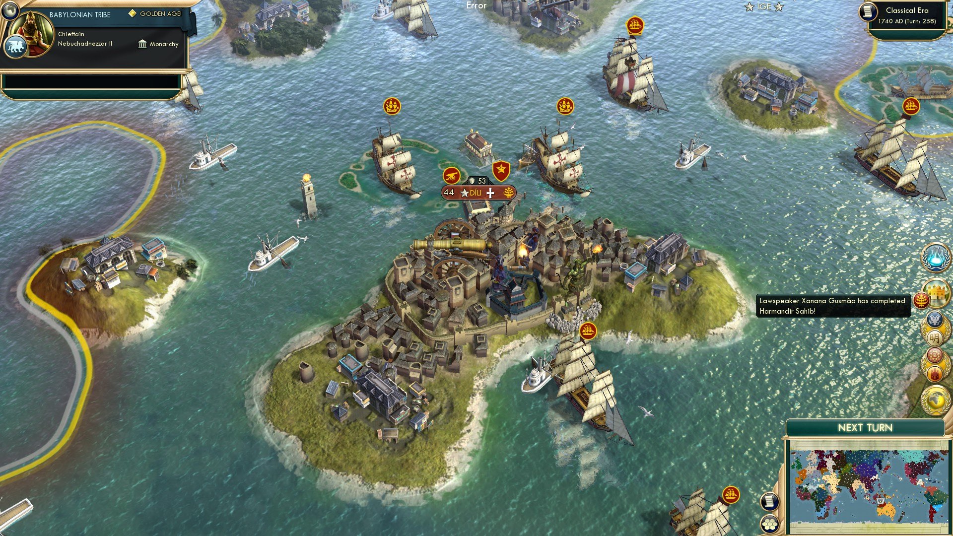 CBR In-Game Screenshot of The Abode of God