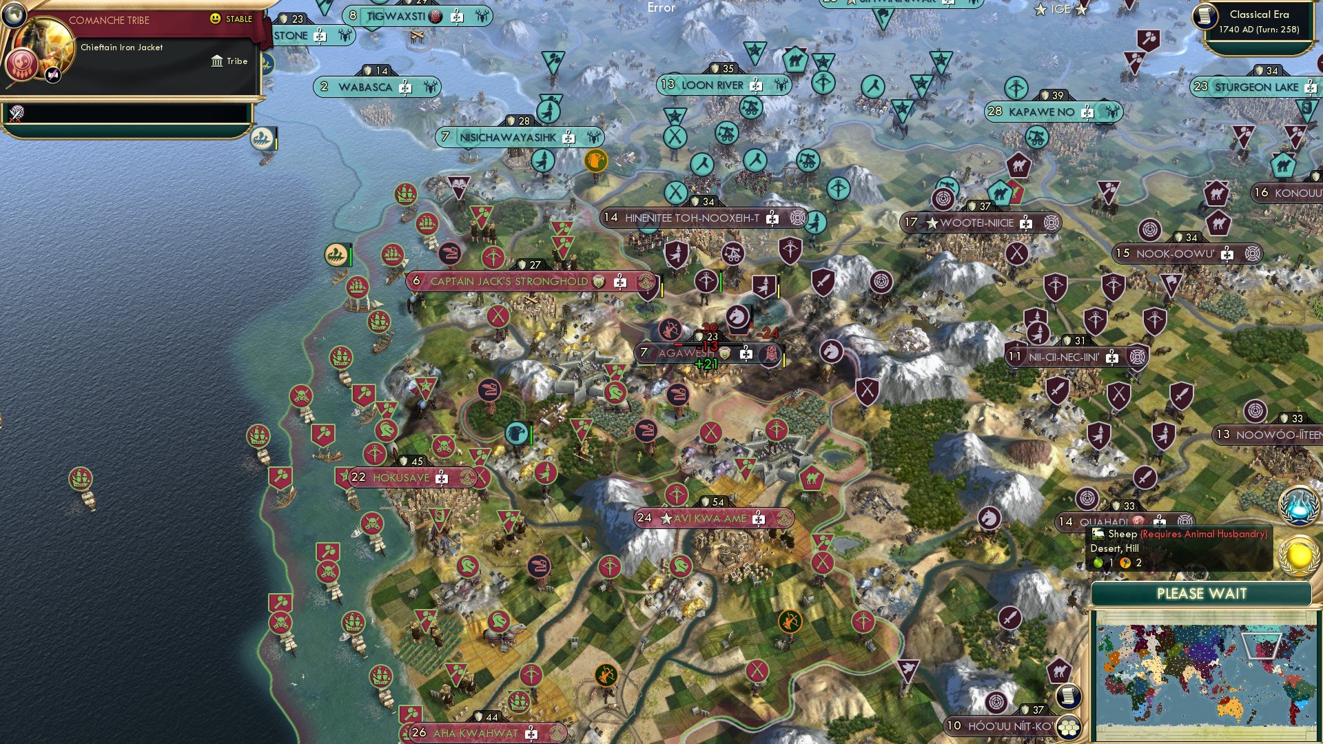 CBR In-Game Screenshot of Why does a man named Seaweed want inland cities, anyway?