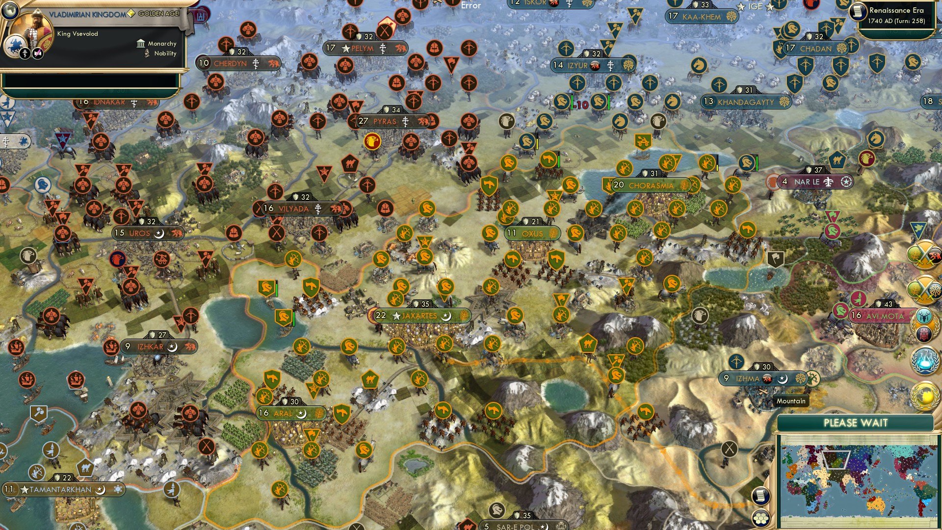 CBR In-Game Screenshot of Follow the Leader