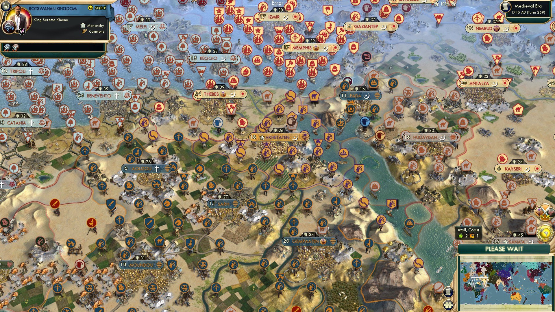 CBR In-Game Screenshot of The Sundowning of the Sun God