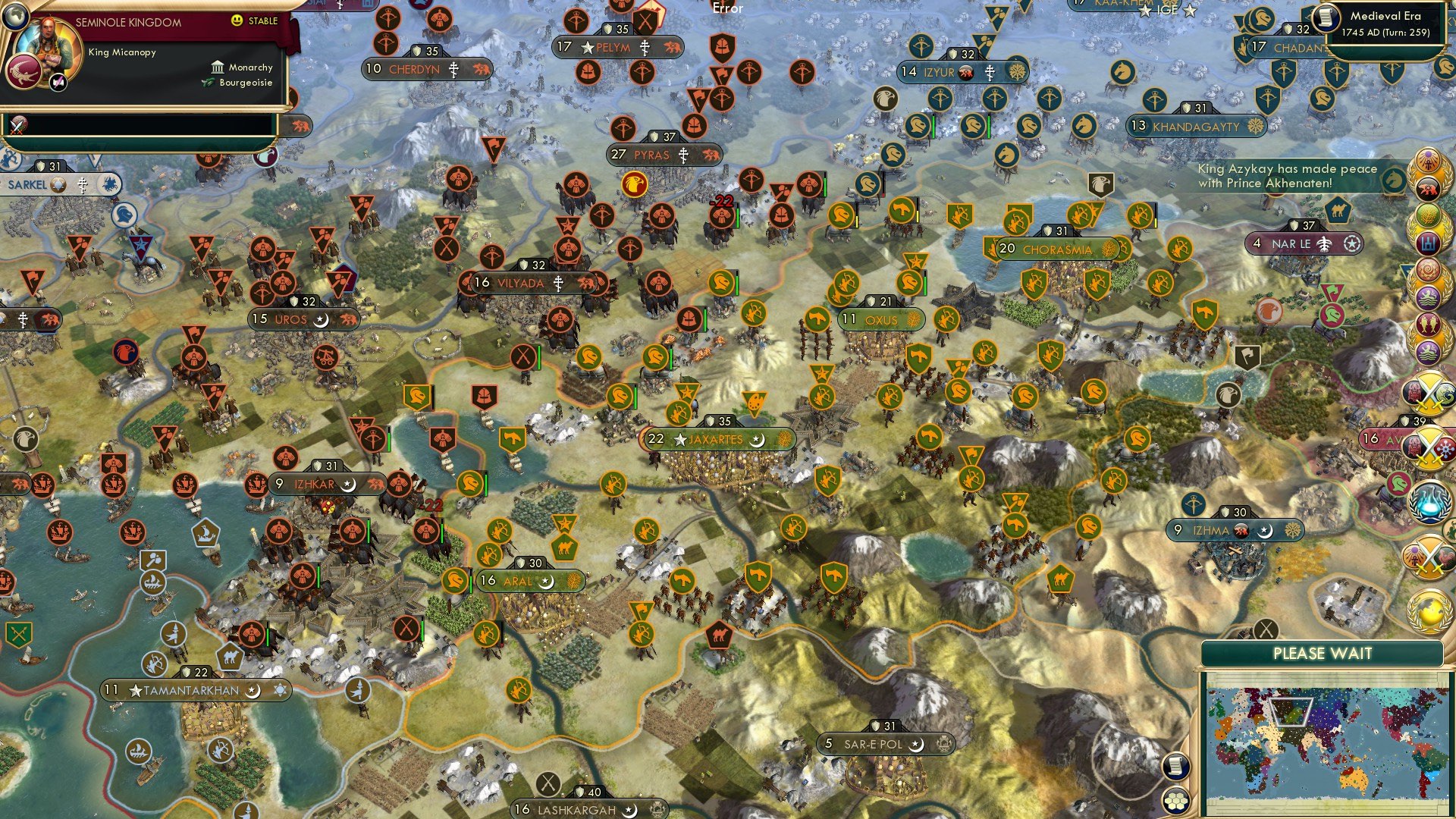 CBR In-Game Screenshot of Petronius’ Batyricon