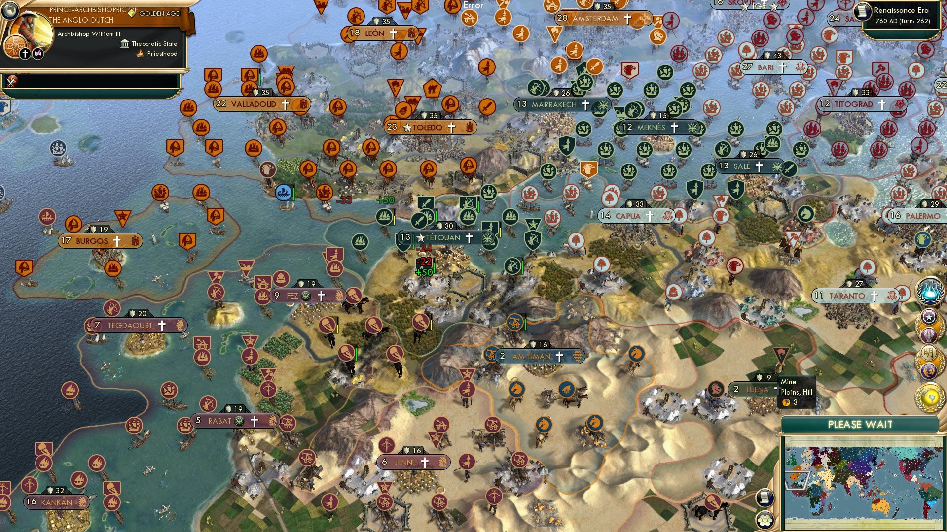 CBR In-Game Screenshot of Rocking Gibraltar