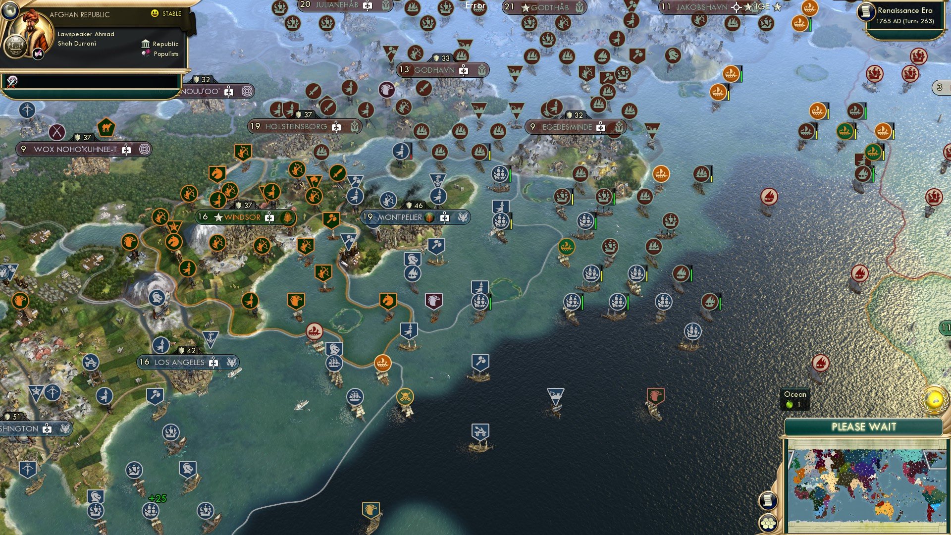 CBR In-Game Screenshot of Just Splashing Around